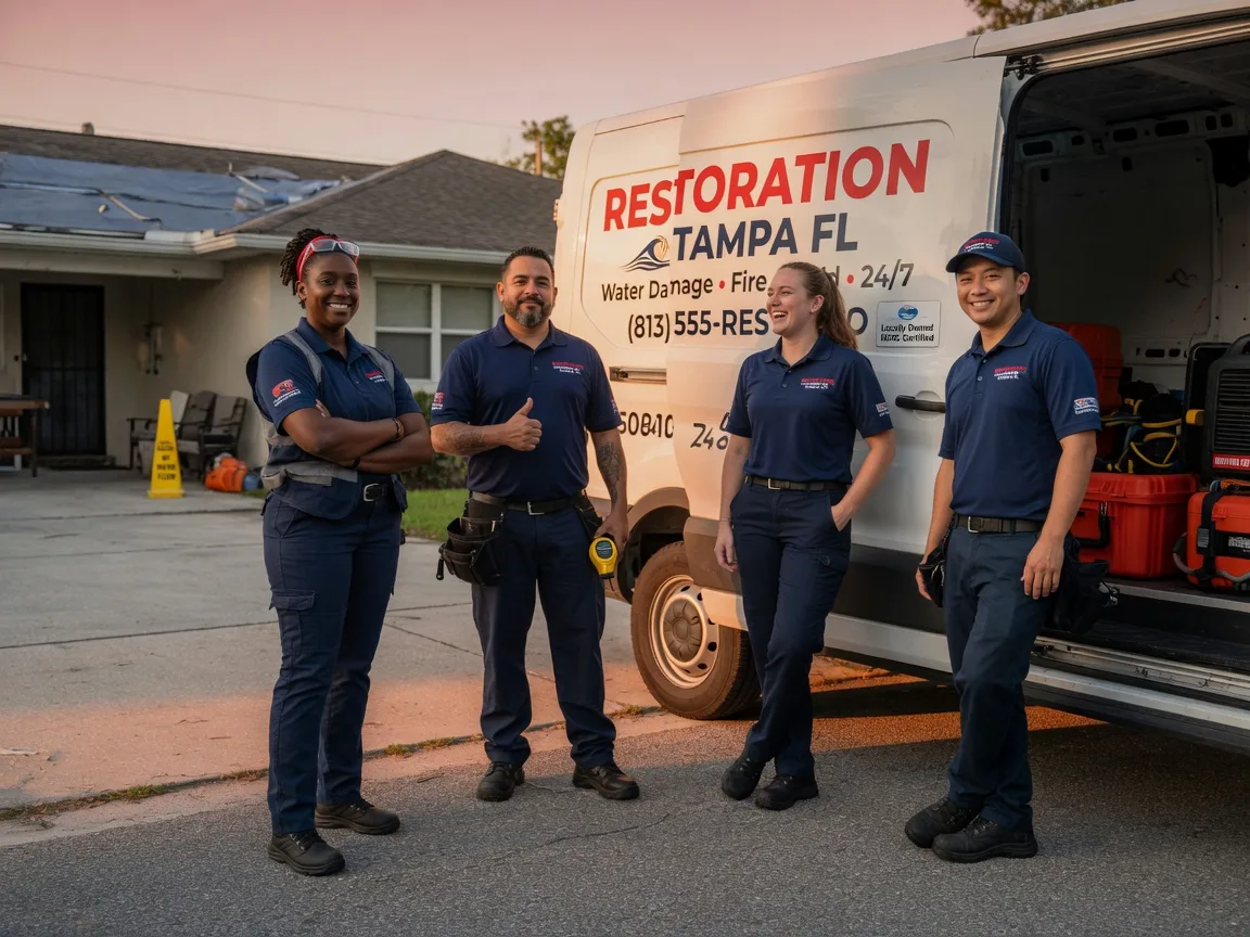 Water Damage Restoration company in Forreston, TX